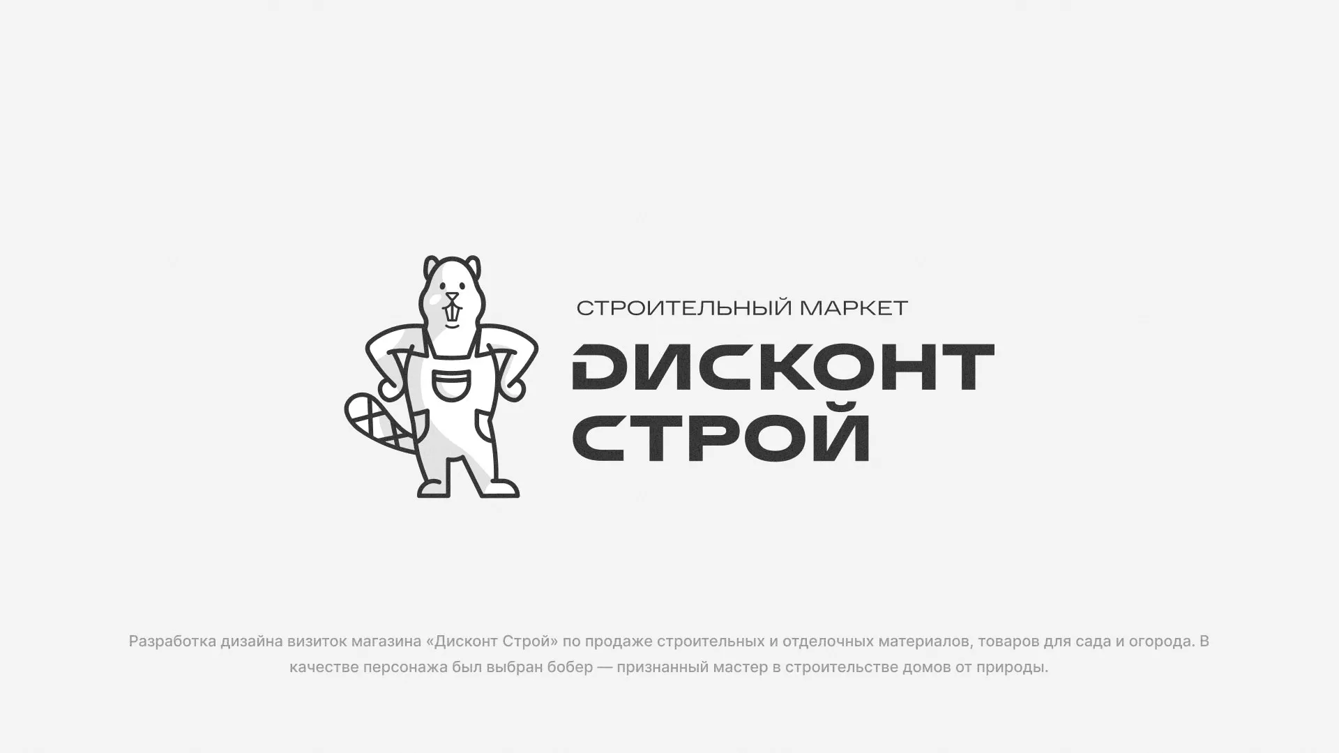 Разработка дизайна визиток магазина «Дисконт Строй» в Лысьве