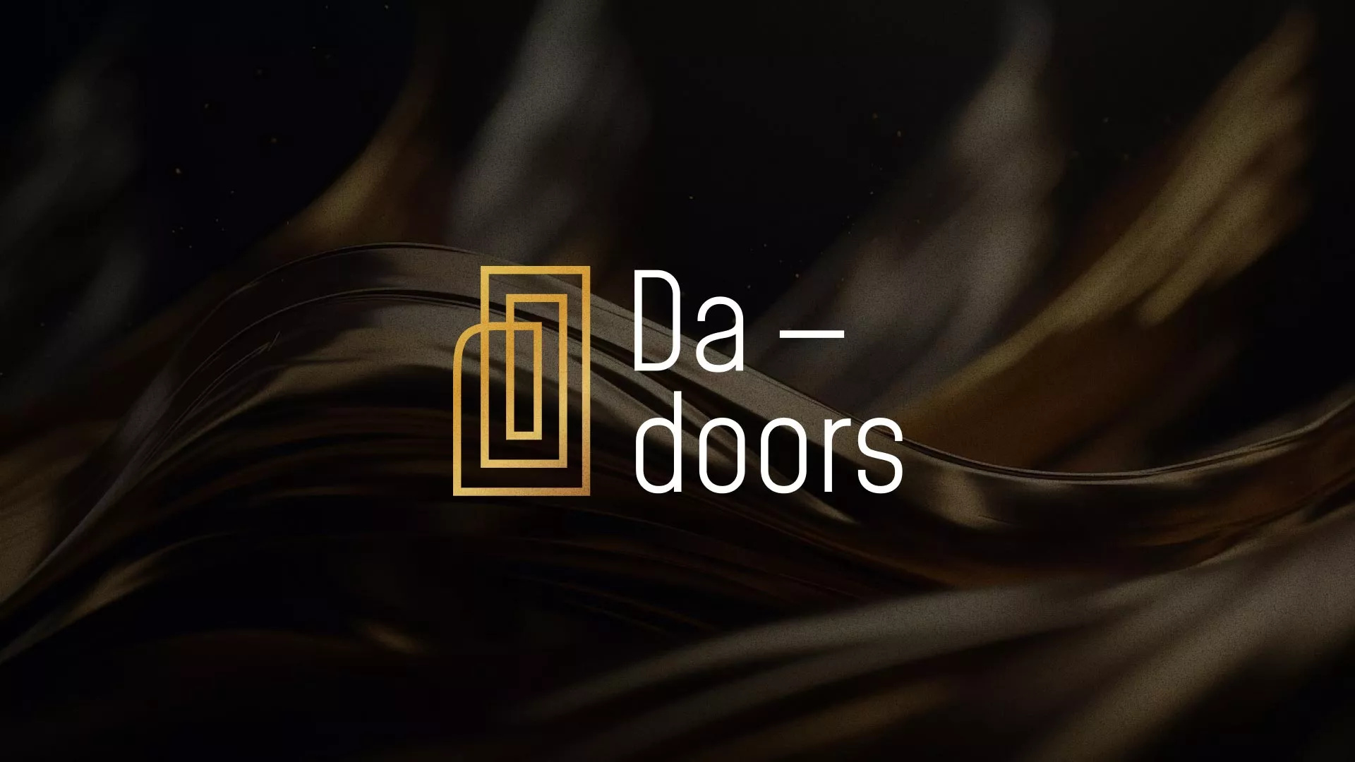 Разработка логотипа для компании «DA-DOORS» в Лысьве